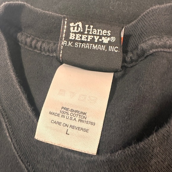 Vintage Harley Davidson Authentic Motorcycle Graphic T-Shirt Men Large Ohio 2003 - Picture 8 of 8